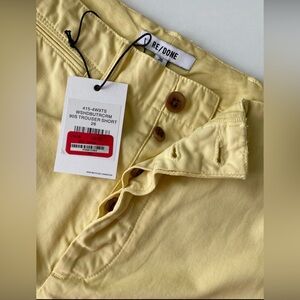RE/DONE buttermilk Trouser Chino Shorts